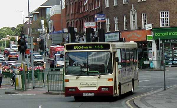 Epsom Buses Dennis Dart Alexander Dash 408